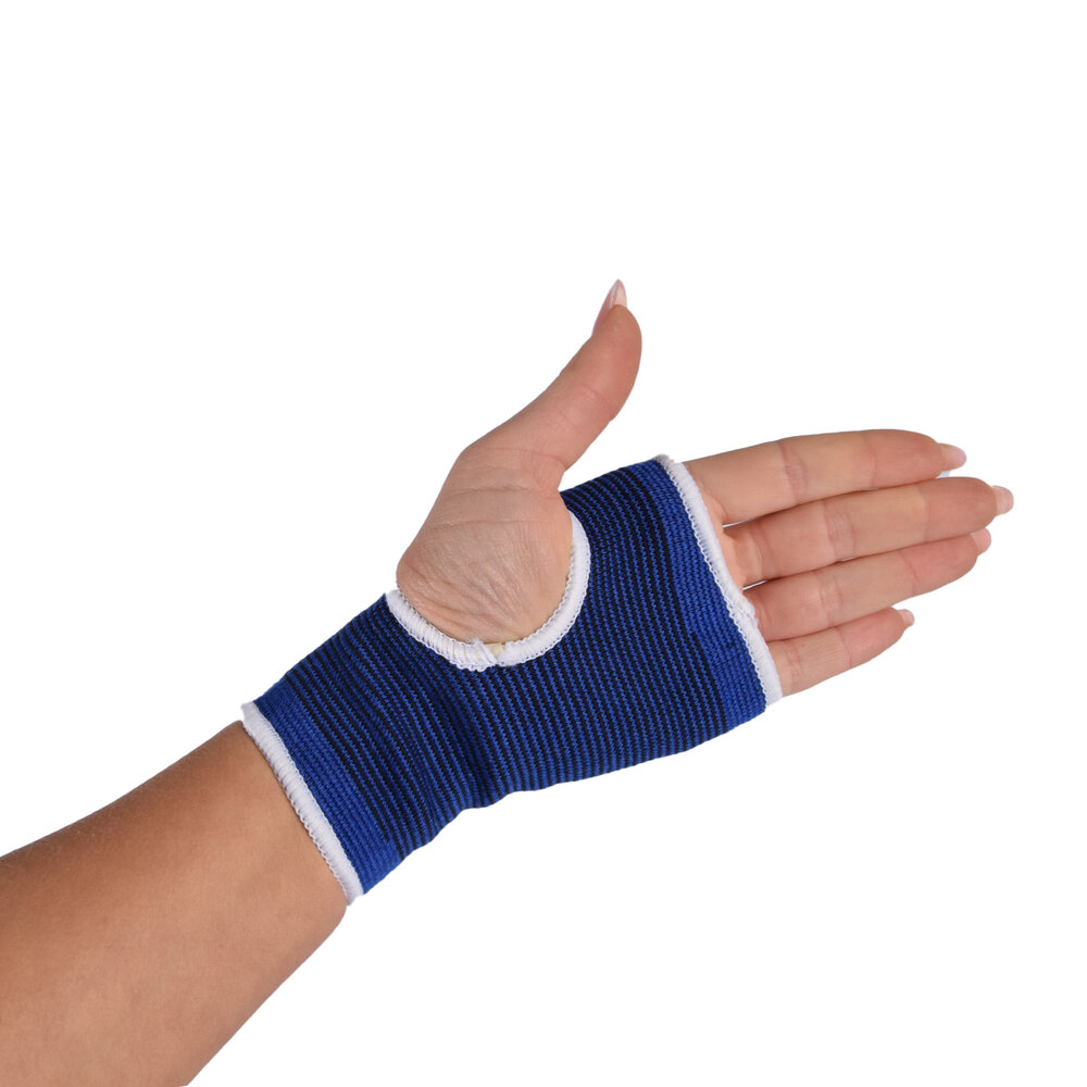 Discountershop Blauwe Polsbrace voor Sport en Pols Ondersteuning - Lichtgewicht - Maat L - Duurzame Polsbandage Discountershop Blauwe Polsbrace voor Sport en Pols Ondersteuning - Lichtgewicht - Maat L - Duurzame Polsbandage