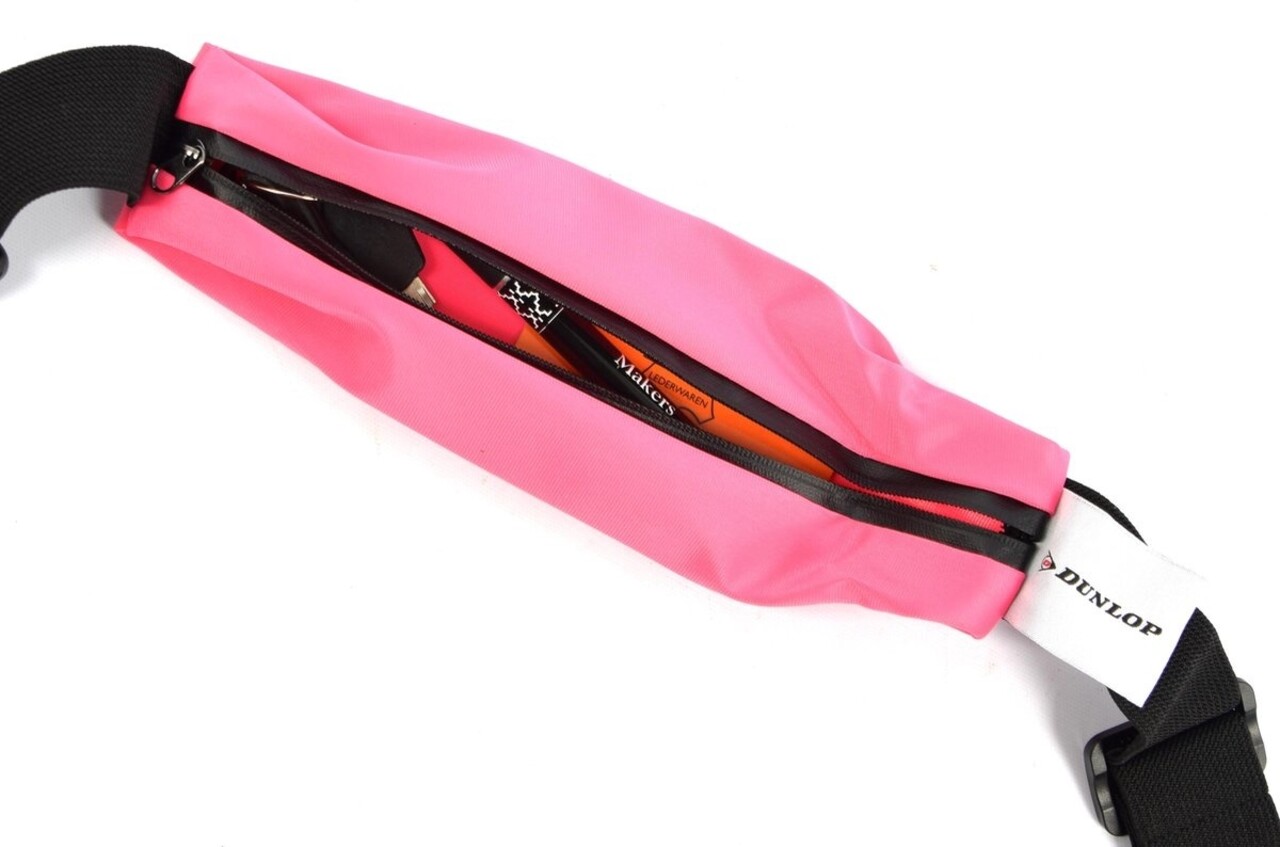 Discountershop Waterproof Hip Bag - Sports Band - Pink - Suitable for 2 cards and 1 key - Phone holder - Fitness band Discountershop Waterproof Hip Bag - Sports Band - Pink - Suitable for 2 cards and 1 key - Phone holder - Fitness band