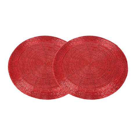 Discountershop Round Placemats 31 cm – Non-Slip & Heat-Resistant Table Protectors – Decorative Dining Placemats for Kitchen, Table & Party Discountershop Round Placemats 31 cm – Non-Slip & Heat-Resistant Table Protectors – Decorative Dining Placemats for Kitchen, Table & Party