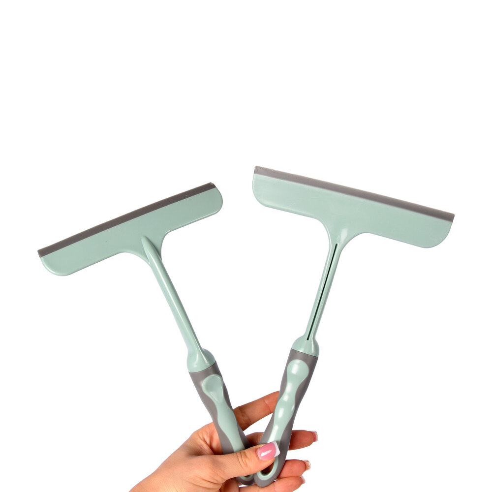 Discountershop Raamreiniger Set | 2 Stuks Groen |  Rubber en Kunststof | 16cm x 2cm x 26cm | Ideaal voor Ramen Spiegels Auto's en Meer | Laat ze schitteren met Spark Discountershop Raamreiniger Set | 2 Stuks Groen |  Rubber en Kunststof | 16cm x 2cm x 26cm | Ideaal voor Ramen Spiegels Auto's en Meer | Laat ze schitteren met Spark