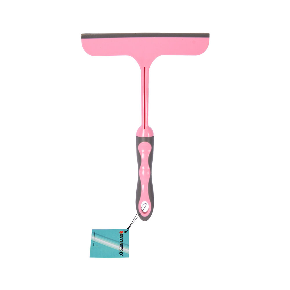 Discountershop Roze Raamreiniger Deluxe | Lichtgewicht | 16cm x 2cm x 26cm | Multifunctioneel Schoonmaakgereedschap van Rubber & Kunststof | Ultieme Glazenwasser Waar Reinheid Perfectie Ontmoet Discountershop Roze Raamreiniger Deluxe | Lichtgewicht | 16cm x 2cm x 26cm | Multifunctioneel Schoonmaakgereedschap van Rubber & Kunststof | Ultieme Glazenwasser Waar Reinheid Perfectie Ontmoet