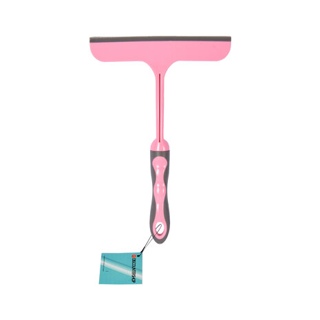 Discountershop Roze Raamreiniger Deluxe | Lichtgewicht | 16cm x 2cm x 26cm | Multifunctioneel Schoonmaakgereedschap van Rubber & Kunststof | Ultieme Glazenwasser Waar Reinheid Perfectie Ontmoet Discountershop Roze Raamreiniger Deluxe | Lichtgewicht | 16cm x 2cm x 26cm | Multifunctioneel Schoonmaakgereedschap van Rubber & Kunststof | Ultieme Glazenwasser Waar Reinheid Perfectie Ontmoet