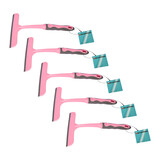 Discountershop Pink Window Cleaner | 5 Pieces | Rubber & Plastic | 16cm x 2cm x 26cm | Ultra-lightweight & Compact | Innovative Design | Clean Windows and Glass and Transform the Look of Home Car & More Discountershop Pink Window Cleaner | 5 Pieces | Rubber & Plastic | 16cm x 2cm x 26cm | Ultra-lightweight & Compact | Innovative Design | Clean Windows and Glass and Transform the Look of Home Car & More