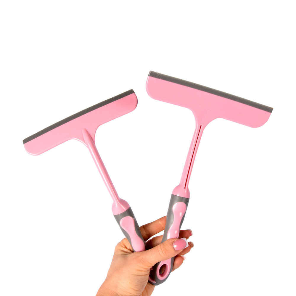 Discountershop Transform Your Cleaning Experience with Our Pink Window Squeegee Set | 2 Pieces | 16cm x 2cm x 26cm | High-Quality Rubber and Plastic | Efficient for Tiles and Glass Cleaning | User-friendly Design Discountershop Transform Your Cleaning Experience with Our Pink Window Squeegee Set | 2 Pieces | 16cm x 2cm x 26cm | High-Quality Rubber and Plastic | Efficient for Tiles and Glass Cleaning | User-friendly Design