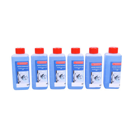 Discountershop Refreshing Blue Cleaner for Washing Machines - 6 Bottles of 500ml - Cleaning Solution for a Spotless Machine Discountershop Refreshing Blue Cleaner for Washing Machines - 6 Bottles of 500ml - Cleaning Solution for a Spotless Machine