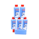 Discountershop Refreshing Blue Cleaner for Washing Machines - 6 Bottles of 500ml - Cleaning Solution for a Spotless Machine Discountershop Refreshing Blue Cleaner for Washing Machines - 6 Bottles of 500ml - Cleaning Solution for a Spotless Machine