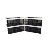 Discountershop Duurzame 32L Vouwkrat met Soft Touch Handgrepen | 50cm x 21cm x 33cm | Opvouwbare Witte Opbergbox Zonder Deksel | Perfect voor Kleding Boodschappen en Speelgoed | Ideaal voor Opslag en Transport Discountershop Duurzame 32L Vouwkrat met Soft Touch Handgrepen | 50cm x 21cm x 33cm | Opvouwbare Witte Opbergbox Zonder Deksel | Perfect voor Kleding Boodschappen en Speelgoed | Ideaal voor Opslag en Transport