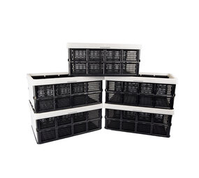 Discountershop Opbergen Voldoet Aan Alle Behoeften: Robuuste 32L Vouwkrat | Wit | Zonder Deksel | 50cm x 21cm x 33cm | Maakt Je Dag Efficiënter | Innovatief Ontwerp voor Ultieme Draagbaarheid Discountershop Opbergen Voldoet Aan Alle Behoeften: Robuuste 32L Vouwkrat | Wit | Zonder Deksel | 50cm x 21cm x 33cm | Maakt Je Dag Efficiënter | Innovatief Ontwerp voor Ultieme Draagbaarheid