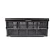 Discountershop From Unsafe to Secure: Black Foldable 32 Liter Folding Crate | 50cm x 21cm x 33cm | Sturdy and Stackable Lid-less Design | Perfect for Secure Storage of Clothing, Toys & Groceries Discountershop From Unsafe to Secure: Black Foldable 32 Liter Folding Crate | 50cm x 21cm x 33cm | Sturdy and Stackable Lid-less Design | Perfect for Secure Storage of Clothing, Toys & Groceries