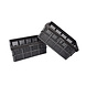 Discountershop Start Living by Smartly Organizing with Black Foldable 32 Liter Folding Crate | 50cm x 21cm x 33cm | Robust and Stackable | Innovative Lidless Design with Soft-Touch Handles Discountershop Start Living by Smartly Organizing with Black Foldable 32 Liter Folding Crate | 50cm x 21cm x 33cm | Robust and Stackable | Innovative Lidless Design with Soft-Touch Handles