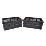 Discountershop Begin met Leven door Slim op te Bergen Met Zwarte Opvouwbare Vouwkrat 32 Liter | 50cm x 21cm x 33cm | Robuust en Stapelbaar | Innovatief Ontwerp zonder Deksel Met Soft-Touch Handgrepen Discountershop Begin met Leven door Slim op te Bergen Met Zwarte Opvouwbare Vouwkrat 32 Liter | 50cm x 21cm x 33cm | Robuust en Stapelbaar | Innovatief Ontwerp zonder Deksel Met Soft-Touch Handgrepen