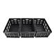 Discountershop Black Folding Crate 32L | 3-Piece Set of Unmissable Storage | Store Your Valu-ables with Care | Daily Convenience | 50cm x 21cm x 33cm | Perfect for Home, Office, and Camping Discountershop Black Folding Crate 32L | 3-Piece Set of Unmissable Storage | Store Your Valu-ables with Care | Daily Convenience | 50cm x 21cm x 33cm | Perfect for Home, Office, and Camping