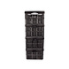 Discountershop Best Storage You Can Find | Set of 4 Black Folding Crates, 32 Liters Each | Ro-bust and Foldable | 50cm x 21cm x 33cm | Keep Your Valuables Safe Discountershop Best Storage You Can Find | Set of 4 Black Folding Crates, 32 Liters Each | Ro-bust and Foldable | 50cm x 21cm x 33cm | Keep Your Valuables Safe