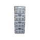 Discountershop Blue 32-Liter Foldable Crate Made from Recycled Plastic | Set of 4 | 50cm x 21cm x 33cm | Multifunctional Foldable Storage Box Without Lid | Sturdy and Stackable | Ideal for Clothing, Groceries, and Toys Discountershop Blue 32-Liter Foldable Crate Made from Recycled Plastic | Set of 4 | 50cm x 21cm x 33cm | Multifunctional Foldable Storage Box Without Lid | Sturdy and Stackable | Ideal for Clothing, Groceries, and Toys