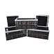 Discountershop Storage that Meets Every Need: Sustainable Blue 32-Liter Eco-Foldable Crate Made of Recycled Plastic | 50cm x 21cm x 33cm | Set of 5 | Safely Store, Keep Cool Discountershop Storage that Meets Every Need: Sustainable Blue 32-Liter Eco-Foldable Crate Made of Recycled Plastic | 50cm x 21cm x 33cm | Set of 5 | Safely Store, Keep Cool