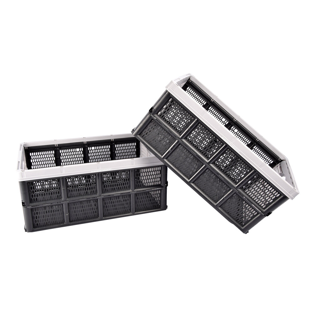 Discountershop Waar Opbergen Zorgeloos Is: Grijze Vouwkrat 32 Liter van Gerecycled Plastic | Set Van 2 | 50cm x 21cm x 33cm | Betrouwbare Opbergoplossing | Vereenvoudig Je Leven met Onze Opbergoplossingen Discountershop Waar Opbergen Zorgeloos Is: Grijze Vouwkrat 32 Liter van Gerecycled Plastic | Set Van 2 | 50cm x 21cm x 33cm | Betrouwbare Opbergoplossing | Vereenvoudig Je Leven met Onze Opbergoplossingen
