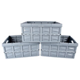 Discountershop Snel en Eenvoudig Opbergen Met Blauwe Opvouwbare Vouwkrat 45 Liter | Set Van 3 | Gemaakt van Gehard Plastic | 53cm x 40cm x 26cm | Max. Belasting: 35 kg | Laden Zonder Gedoe Discountershop Snel en Eenvoudig Opbergen Met Blauwe Opvouwbare Vouwkrat 45 Liter | Set Van 3 | Gemaakt van Gehard Plastic | 53cm x 40cm x 26cm | Max. Belasting: 35 kg | Laden Zonder Gedoe