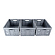Discountershop Snel en Eenvoudig Opbergen Met Blauwe Opvouwbare Vouwkrat 45 Liter | Set Van 3 | Gemaakt van Gehard Plastic | 53cm x 40cm x 26cm | Max. Belasting: 35 kg | Laden Zonder Gedoe Discountershop Snel en Eenvoudig Opbergen Met Blauwe Opvouwbare Vouwkrat 45 Liter | Set Van 3 | Gemaakt van Gehard Plastic | 53cm x 40cm x 26cm | Max. Belasting: 35 kg | Laden Zonder Gedoe