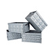 Discountershop Gemak Begint Hier Met Blauwe Opvouwbare Vouwkrat 45 Liter | 4 Stuks | Gehard Plastic | Max. Belasting 35 kg | 53cm x 40cm x 26cm | Vertrouwd Opbergen en Gaan Discountershop Gemak Begint Hier Met Blauwe Opvouwbare Vouwkrat 45 Liter | 4 Stuks | Gehard Plastic | Max. Belasting 35 kg | 53cm x 40cm x 26cm | Vertrouwd Opbergen en Gaan