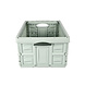 Discountershop Vouwkrat 45 Liter Mintgroen | Opvouwbare Kledingmand 53cm x 40cm x 26cm | Stevige zonder Deksel met Soft-Touch Handgrepen | Ideaal voor Opslag en Transport | Voor Kleding Gereedschap Speelgoed Boodschappen Discountershop Vouwkrat 45 Liter Mintgroen | Opvouwbare Kledingmand 53cm x 40cm x 26cm | Stevige zonder Deksel met Soft-Touch Handgrepen | Ideaal voor Opslag en Transport | Voor Kleding Gereedschap Speelgoed Boodschappen