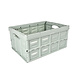Discountershop Folding Crate 45 Liters Mint Green | Foldable Laundry Basket 53cm x 40cm x 26cm | Sturdy without Lid with Soft-Touch Handles | Ideal for Storage and Transport | For Clothes Tools Toys Groceries Discountershop Folding Crate 45 Liters Mint Green | Foldable Laundry Basket 53cm x 40cm x 26cm | Sturdy without Lid with Soft-Touch Handles | Ideal for Storage and Transport | For Clothes Tools Toys Groceries