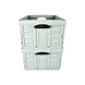 Discountershop Mint Green Folding Crate 45L | 2 Pieces | Foldable Storage Crate without Lid | Sturdy Plastic Crate with Handles | Load Capacity up to 35kg | 53cm x 40cm x 26cm | For Groceries, Tools, and Toys Discountershop Mint Green Folding Crate 45L | 2 Pieces | Foldable Storage Crate without Lid | Sturdy Plastic Crate with Handles | Load Capacity up to 35kg | 53cm x 40cm x 26cm | For Groceries, Tools, and Toys
