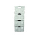 Discountershop 4x Stylish Storage Solution: Folding Crate in Fresh Mint Green | Practical and Du-rable | 45L | Easy to Carry | Ideal for Home and On-the-Go | For Clothes, Tools, and More Discountershop 4x Stylish Storage Solution: Folding Crate in Fresh Mint Green | Practical and Du-rable | 45L | Easy to Carry | Ideal for Home and On-the-Go | For Clothes, Tools, and More