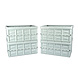 Discountershop 4x Stylish Storage Solution: Folding Crate in Fresh Mint Green | Practical and Du-rable | 45L | Easy to Carry | Ideal for Home and On-the-Go | For Clothes, Tools, and More Discountershop 4x Stylish Storage Solution: Folding Crate in Fresh Mint Green | Practical and Du-rable | 45L | Easy to Carry | Ideal for Home and On-the-Go | For Clothes, Tools, and More