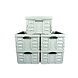 Discountershop Opvouwbare Krat Van Gehard Plastic | 45 liter Capaciteit | Mintgroen | Set Van 5 | Twee Zij Handvatten | Maximaal Belasting 35 kg | Compact En Gemakkelijk Op Te Bergen Discountershop Opvouwbare Krat Van Gehard Plastic | 45 liter Capaciteit | Mintgroen | Set Van 5 | Twee Zij Handvatten | Maximaal Belasting 35 kg | Compact En Gemakkelijk Op Te Bergen