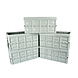 Discountershop Opvouwbare Krat Van Gehard Plastic | 45 liter Capaciteit | Mintgroen | Set Van 5 | Twee Zij Handvatten | Maximaal Belasting 35 kg | Compact En Gemakkelijk Op Te Bergen Discountershop Opvouwbare Krat Van Gehard Plastic | 45 liter Capaciteit | Mintgroen | Set Van 5 | Twee Zij Handvatten | Maximaal Belasting 35 kg | Compact En Gemakkelijk Op Te Bergen