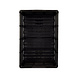 Discountershop Pakket van 3 Inklapbare Kratten - 32 Liter - Zwart Plastic - 48cm x 35cm x 24cm - twee handgrepen aan de zijkant - zonder deksel Discountershop Pakket van 3 Inklapbare Kratten - 32 Liter - Zwart Plastic - 48cm x 35cm x 24cm - twee handgrepen aan de zijkant - zonder deksel