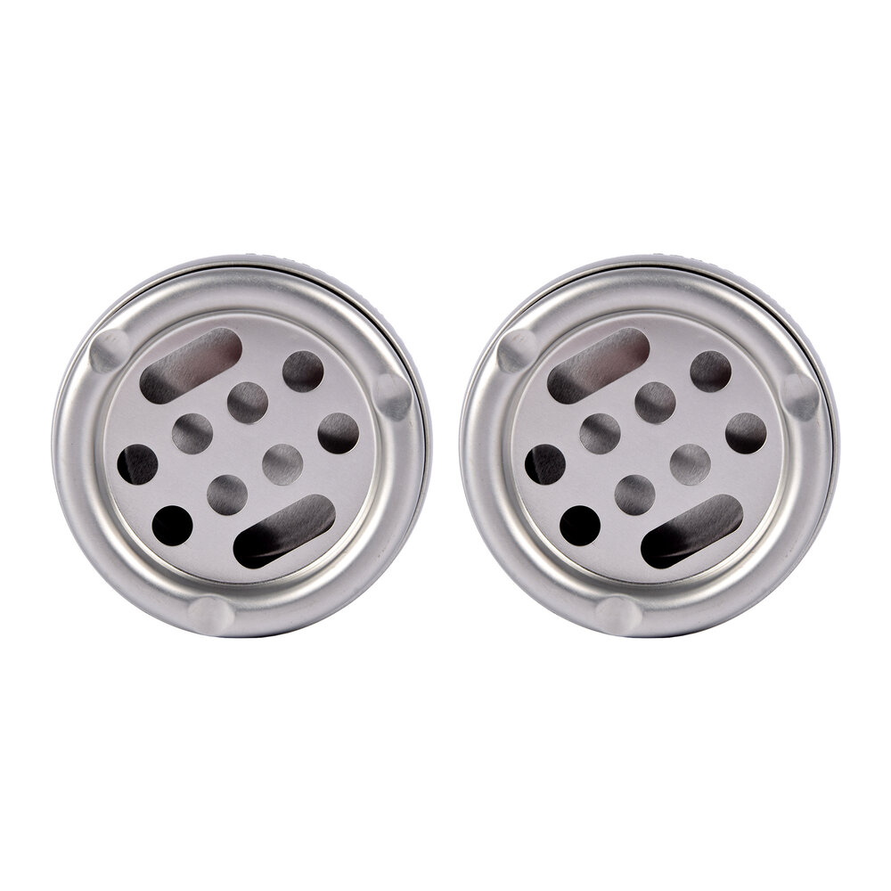 Discountershop Silver Storm Ashtray For Indoor Use - Set Of 2 - Made Of Lightweight Aluminum - Dimensions: 5.5cm x 10cm. Discountershop Silver Storm Ashtray For Indoor Use - Set Of 2 - Made Of Lightweight Aluminum - Dimensions: 5.5cm x 10cm.