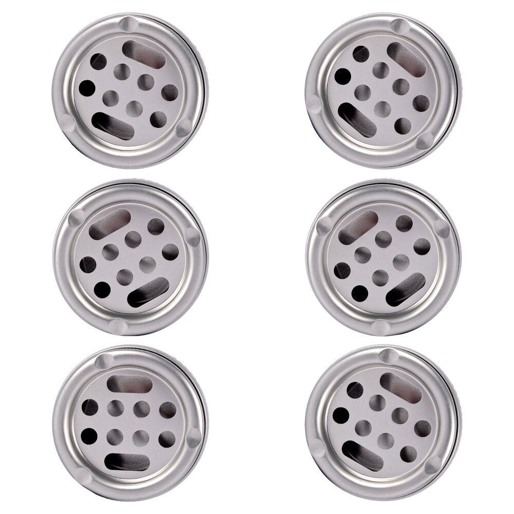 Discountershop Schitterende Aluminium Stormasbak in Zilver - Ruimte voor 6 Sigaretten - 5.5cm Hoog - 10cm Diameter - Geschikt voor Binnengebruik Discountershop Schitterende Aluminium Stormasbak in Zilver - Ruimte voor 6 Sigaretten - 5.5cm Hoog - 10cm Diameter - Geschikt voor Binnengebruik