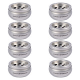 Discountershop Zilveren Aluminium Stormasbak voor Binnen - 8 Sigaret Inhoud - Lichtgewicht - 5.5cm Hoog - 10cm Diameter Discountershop Zilveren Aluminium Stormasbak voor Binnen - 8 Sigaret Inhoud - Lichtgewicht - 5.5cm Hoog - 10cm Diameter