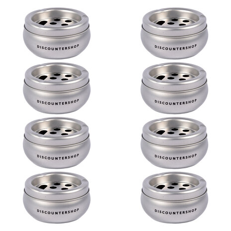 Discountershop Zilveren Aluminium Stormasbak voor Binnen - 8 Sigaret Inhoud - Lichtgewicht - 5.5cm Hoog - 10cm Diameter Discountershop Zilveren Aluminium Stormasbak voor Binnen - 8 Sigaret Inhoud - Lichtgewicht - 5.5cm Hoog - 10cm Diameter