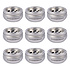 Robuuste Aluminium Stormasbak voor Binnen - Capaciteit van 9 Sigaretten - Zilver - Gewicht 540g - 5.5cm Hoog - 10cm Diameter Robuuste Aluminium Stormasbak voor Binnen - Capaciteit van 9 Sigaretten - Zilver - Gewicht 540g - 5.5cm Hoog - 10cm Diameter