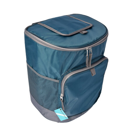 Discountershop Koeltas met Wielen - 28L Inhoud - 31cm x 24cm x 38cm - Handige Picknickkoeltas voor Verse Maaltijden