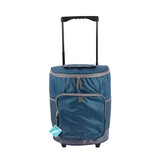 Discountershop Koeltas met Wielen - 28L Inhoud - 31cm x 24cm x 38cm - Handige Picknickkoeltas voor Verse Maaltijden Discountershop Koeltas met Wielen - 28L Inhoud - 31cm x 24cm x 38cm - Handige Picknickkoeltas voor Verse Maaltijden