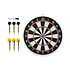 DartBord - incl. 6x Steeltip dartpijlen - Ø bord: 45cm dubbelzijdig speelbaar Steeldarts DartBord - incl. 6x Steeltip dartpijlen - Ø bord: 45cm dubbelzijdig speelbaar Steeldarts