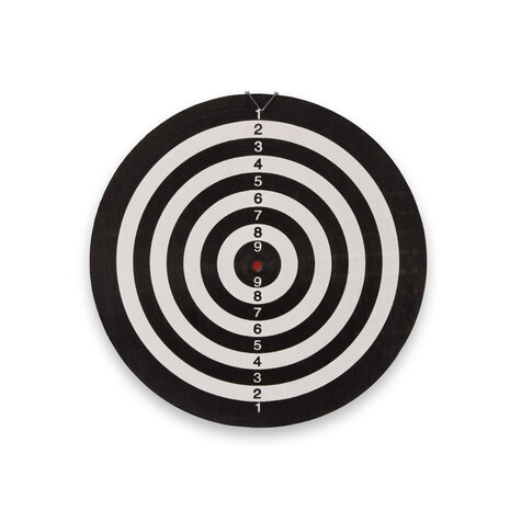 Merkloos  DartBord - incl. 6x Steeltip dartpijlen - Ø bord: 45cm dubbelzijdig speelbaar Steeldarts Merkloos  DartBord - incl. 6x Steeltip dartpijlen - Ø bord: 45cm dubbelzijdig speelbaar Steeldarts
