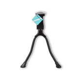 Discountershop Stevige Dubbele Fietsstandaard - Zwart - Fiets Accessoire van Metaal - 26inch-28inch