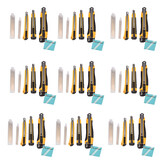 Discountershop Complete Snijgereedschapset: 9-set Afbreekmessen en Breekmessen - Geel/Zwart - 1890g Discountershop Complete Snijgereedschapset: 9-set Afbreekmessen en Breekmessen - Geel/Zwart - 1890g