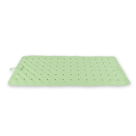 Discountershop Stijlvolle Groene Badmat - 76x36cm - Natuurlijk Rubber - 535g - Enkelvoudig Stuk