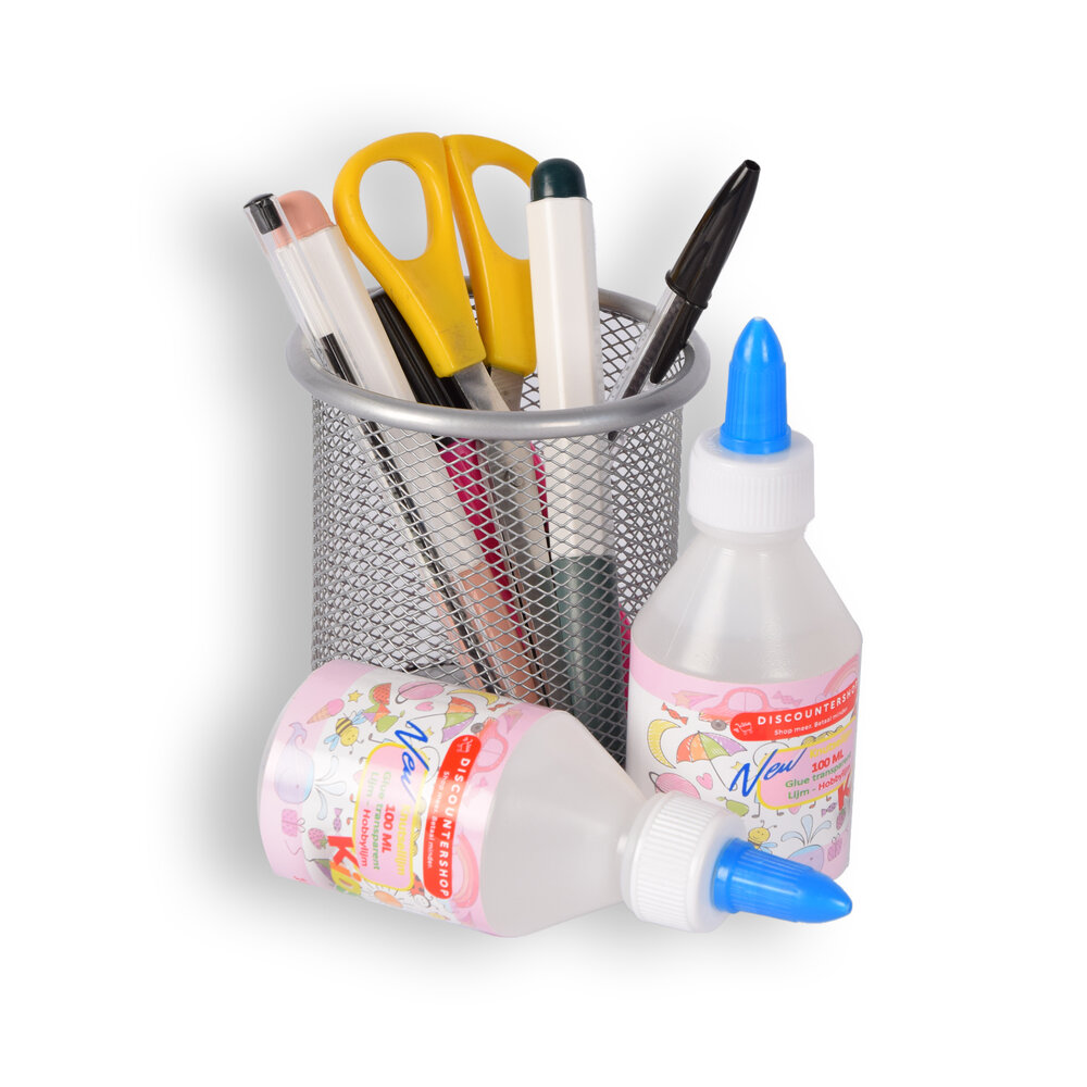 Discountershop Craft Glue - Strong Bonding - 2x 100ml Pack - Ideal for Home and School - Perfect for Creative Projects Discountershop Craft Glue - Strong Bonding - 2x 100ml Pack - Ideal for Home and School - Perfect for Creative Projects