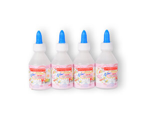 Discountershop Krachtige Transparante Hobbylijm 4 x 100ml - Veelzijdig Gebruik & Sterke Hechting - Ideaal voor Diverse Toepassingen Discountershop Krachtige Transparante Hobbylijm 4 x 100ml - Veelzijdig Gebruik & Sterke Hechting - Ideaal voor Diverse Toepassingen