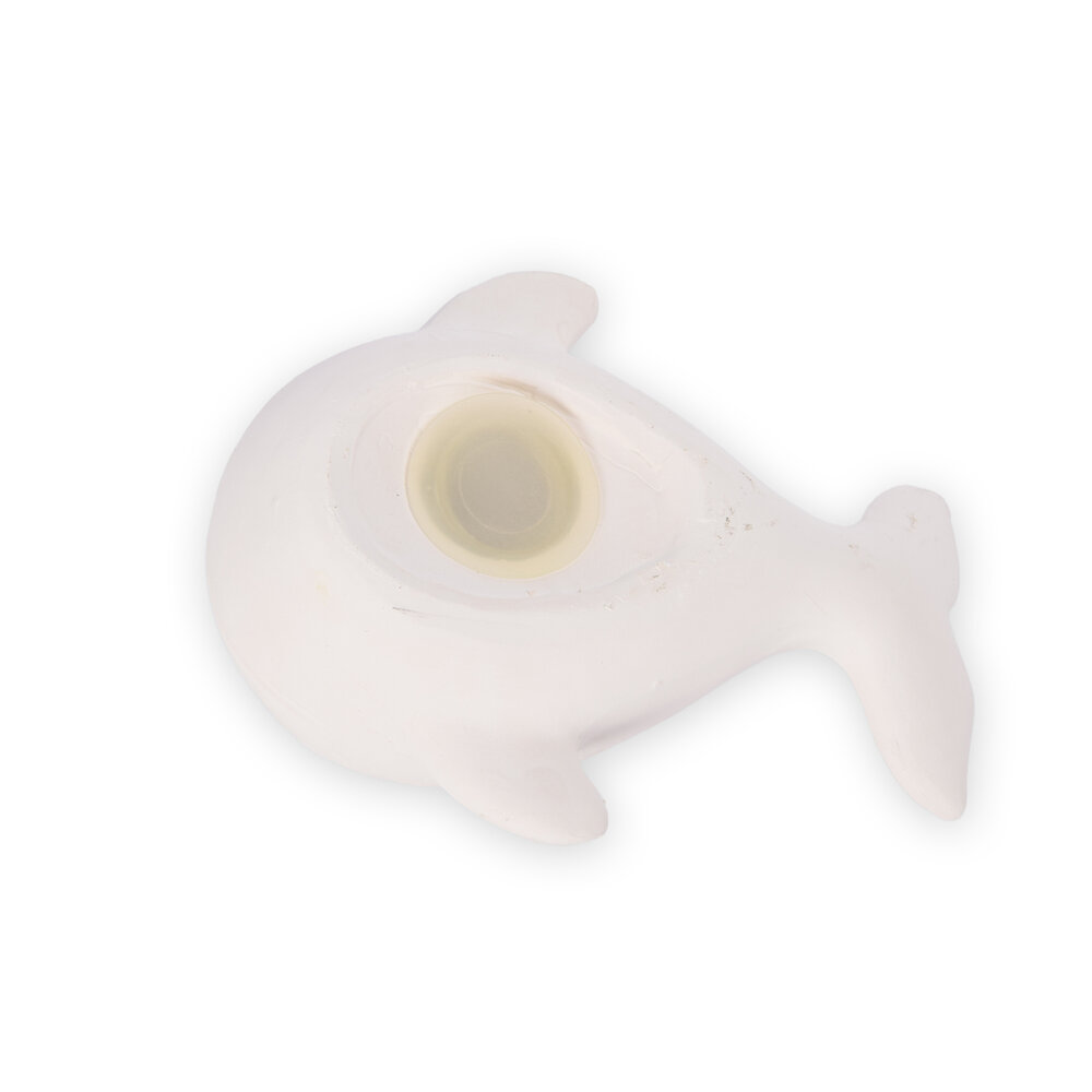 Discountershop Stijlvolle Witte Spaarpot van Keramiek - Muntenpotje - Duurzaam Geldpotje - Spaarblik - 15x12x11cm - met 1x paintbrush - 6kleuren Discountershop Stijlvolle Witte Spaarpot van Keramiek - Muntenpotje - Duurzaam Geldpotje - Spaarblik - 15x12x11cm - met 1x paintbrush - 6kleuren