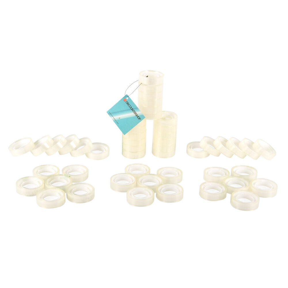 Discountershop 8 Sets Professionele Transparante Verpakkingstape Rol - Karton Tape - 4cm x 1.2cm - 280g - 48 Rollen Plakband Discountershop 8 Sets Professionele Transparante Verpakkingstape Rol - Karton Tape - 4cm x 1.2cm - 280g - 48 Rollen Plakband