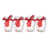 Discountershop Exclusieve Luxe Witte Geurkaarsen Set - Hoogwaardige Aromakaarsen - 4 Stuks | 11 uur Brandtijd - 4.5cm x 7.5cm x 8.2cm - Voor Binnengebruik Discountershop Exclusieve Luxe Witte Geurkaarsen Set - Hoogwaardige Aromakaarsen - 4 Stuks | 11 uur Brandtijd - 4.5cm x 7.5cm x 8.2cm - Voor Binnengebruik