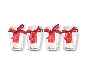 Discountershop Exclusieve Luxe Witte Geurkaarsen Set - Hoogwaardige Aromakaarsen - 4 Stuks | 11 uur Brandtijd - 4.5cm x 7.5cm x 8.2cm - Voor Binnengebruik Discountershop Exclusieve Luxe Witte Geurkaarsen Set - Hoogwaardige Aromakaarsen - 4 Stuks | 11 uur Brandtijd - 4.5cm x 7.5cm x 8.2cm - Voor Binnengebruik