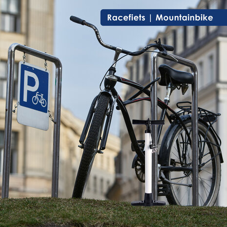 Merkloos Fietspomp zonder Drukmeter - Max. Druk:12 bar - Inclusief Adapters - Bandenpomp - Essentieel Fietsaccessoire Merkloos Fietspomp zonder Drukmeter - Max. Druk:12 bar - Inclusief Adapters - Bandenpomp - Essentieel Fietsaccessoire